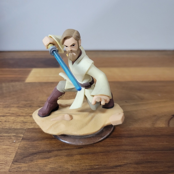 Star Wars Obi Wan Kenobi Disney Infinity 3.0 Character Figure tan - Picture 3 of 8